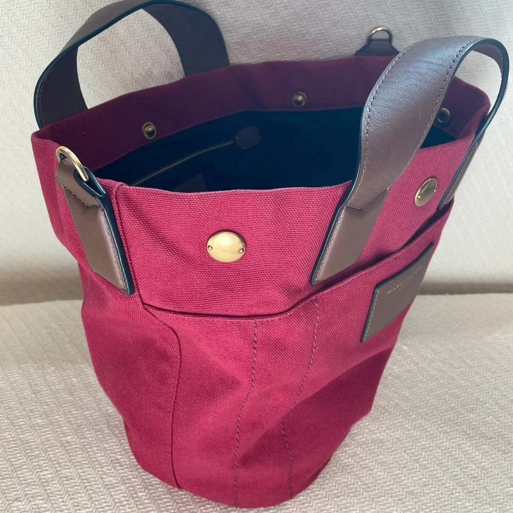 MARC JACOBS Mini Paratrooper Tote in Merlot - Picture 8 of 13